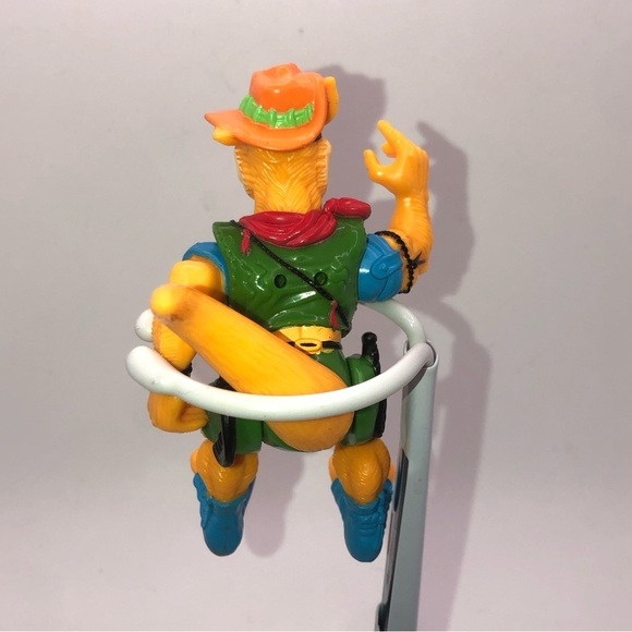 90S TMNT Walkabout Action Figure 100% Complete w Accessories - Picture 3 of 4